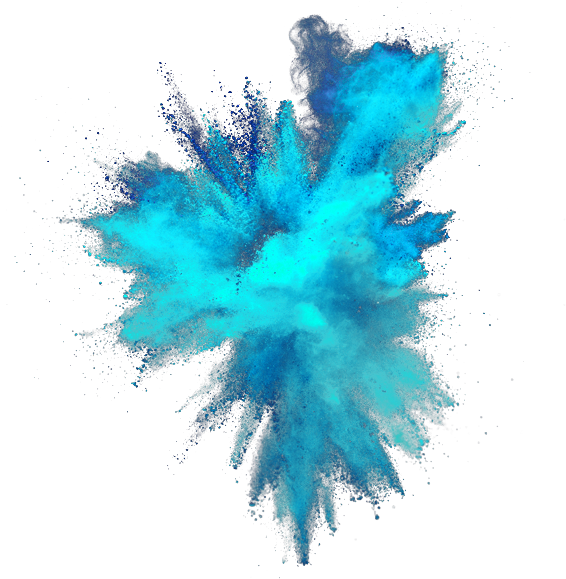 Blue Color Powder Explosion Png Blue Smoke Png Transparent X