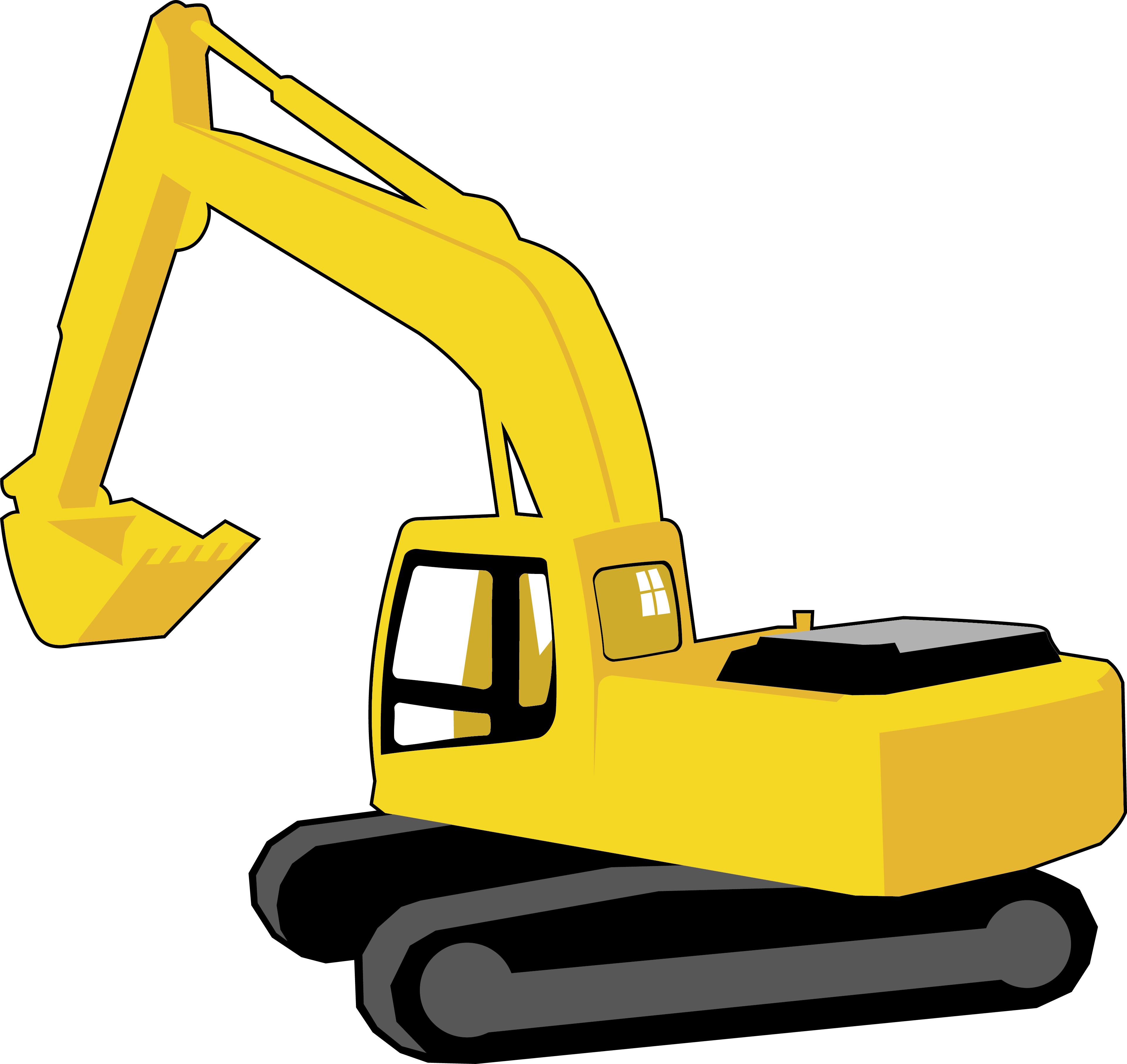 Excavator Graphic Arts Clip Art Excavator Clipart Full Size Png