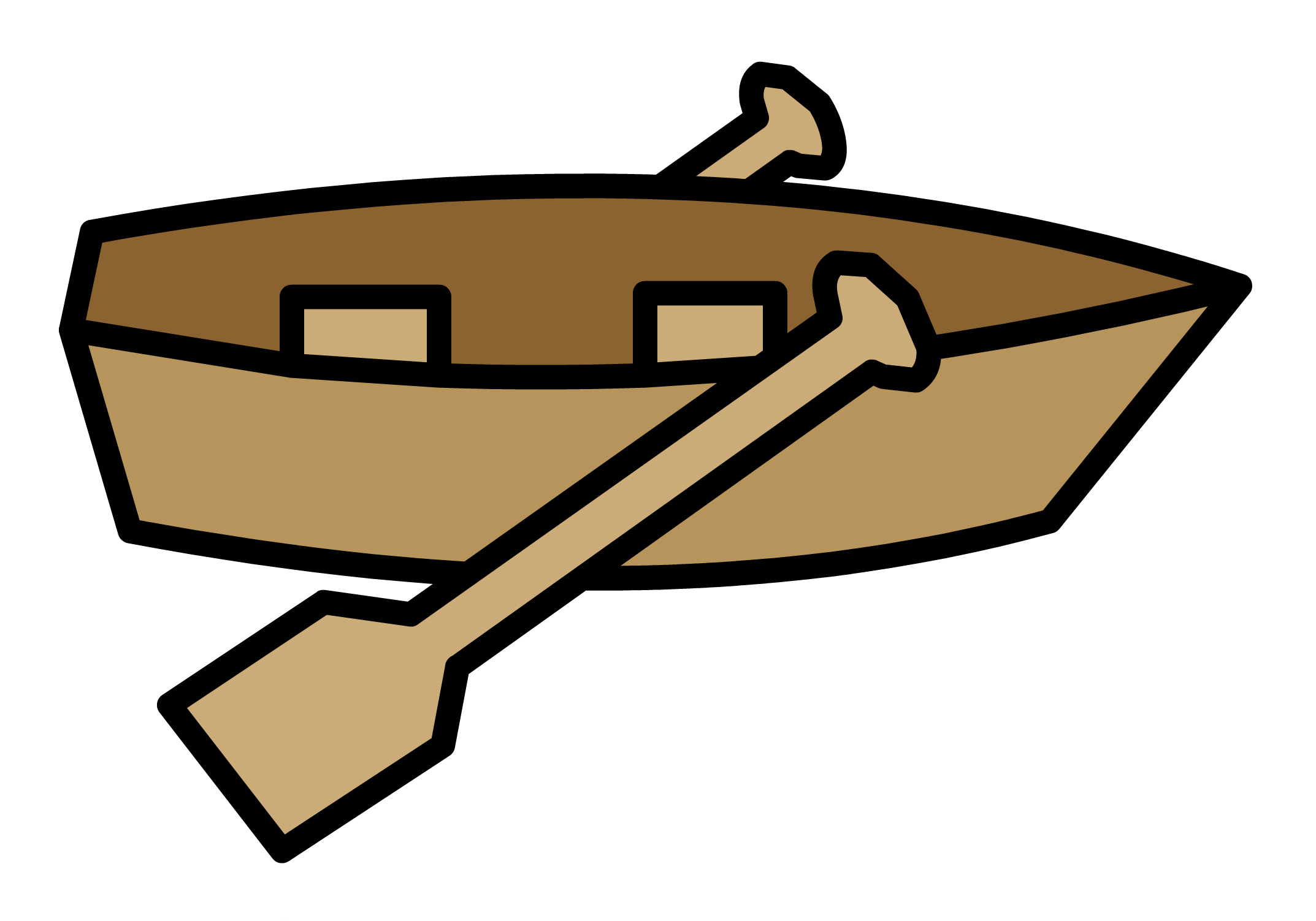 Wooden Boat Png Clip Art Rowboat Png Full Size Png Clipart Images