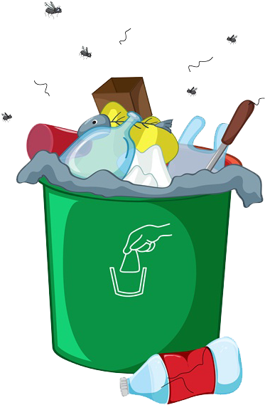 Waste Container Odor Landfill Rubbish Bin Clipart Full Size PNG