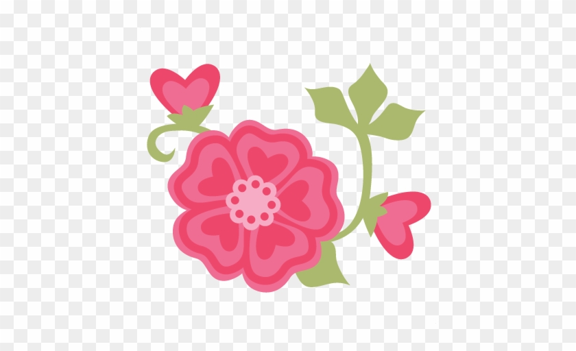 Valentine Flowers Svg Cut Files For Scrapbooking Cardmaking Cute