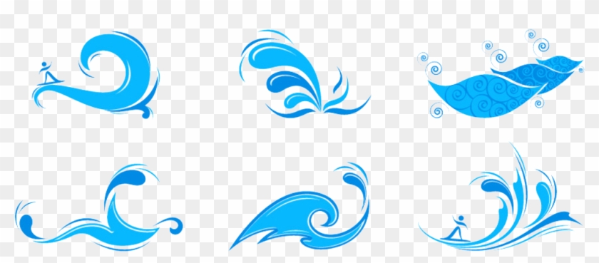 Wind Wave Euclidean Vector Clip Art Ocean Wave Vector Png Full Size