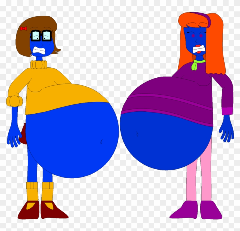 Velma And Daphne S Blueberry Bellies By Angry Signs Blueberry Daphne