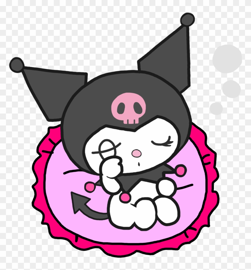 Kuromi Photo Stickertransparent Overlay By Mcjjang D Re Nj Cartoon Free Transparent Png