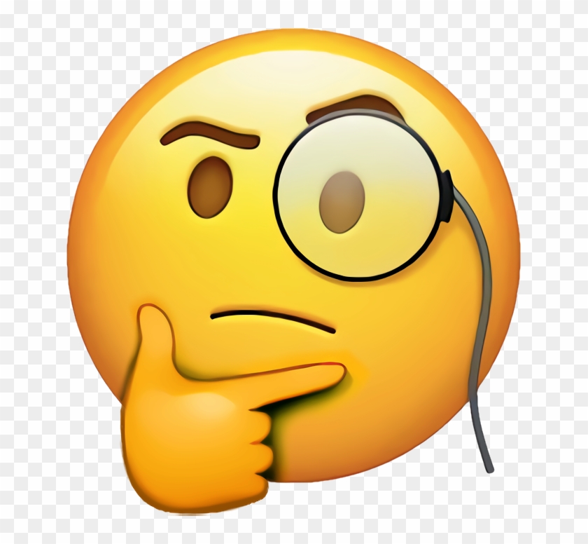 Rich Thinking Emoji Thinking Face Emoji Png Clipart Images Sexiz Pix