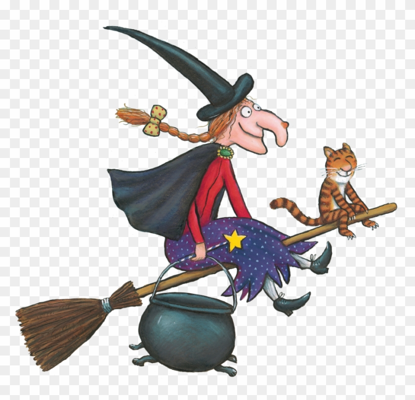 Clipart Witch On Broom