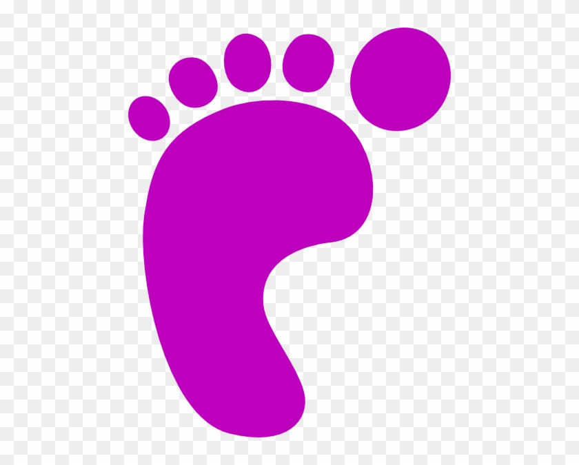 Baby Feet Clip Art At Clker Footprint Clipart Full Size Png Clipart