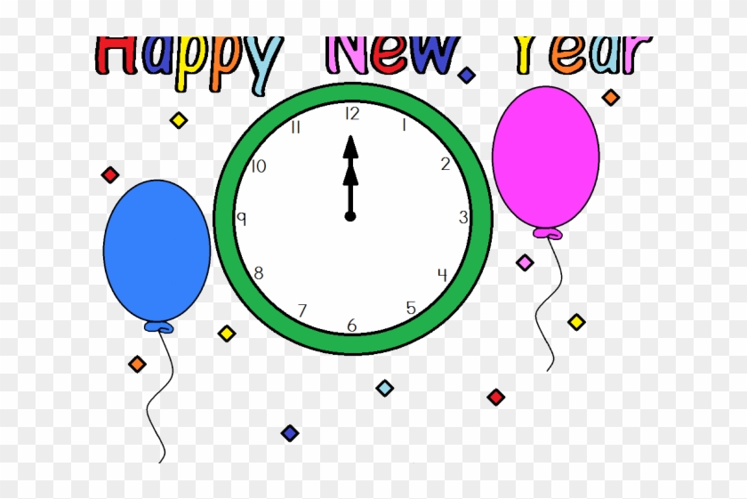 Clock Clipart New Years Eve Smiley Face Clip Art Full Size PNG