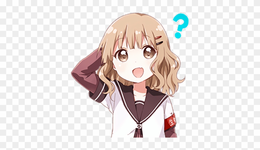 View Samegoogleiqdbsaucenao 1484363896652 Confused Anime Girl Png