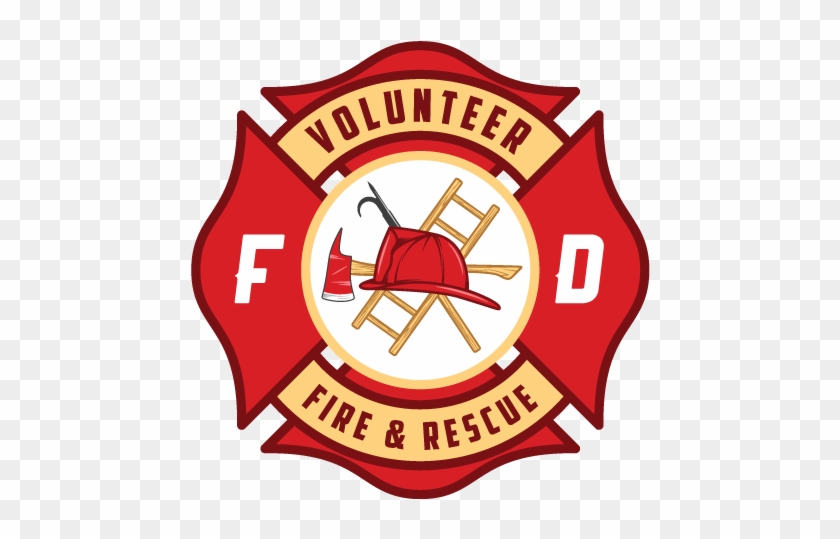 Volunteer Firefighter Logo Png Fire Department Badge Free