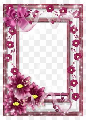 Beautiful Flower Frames Flower Circle Frame Png Free Transparent