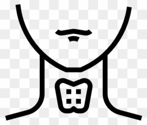 Thyroid Icon Thyroid Clipart Black And White Free Transparent Png