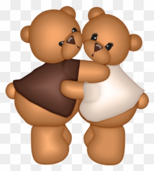 Teddy Bears Abrazo De Oso Caricatura Free Transparent PNG Clipart