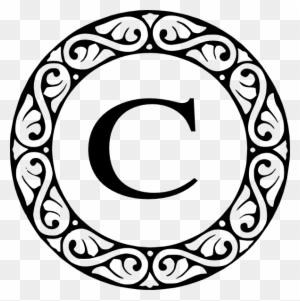 Letter C Monogram Clip Art At Clker Vector Clip G Monogram Clip