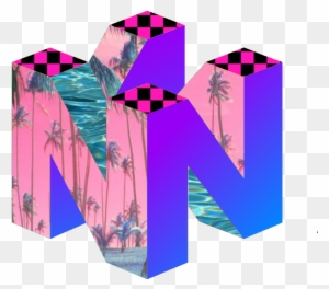 Vaporwave Aesthetic By Stefanh13 Aesthetic Palm Trees Png Free