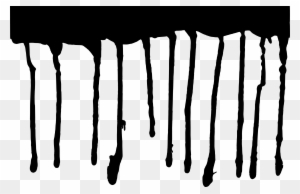 Dripping Paint Png Clip Art Transparent Stock Black Paint Dripping