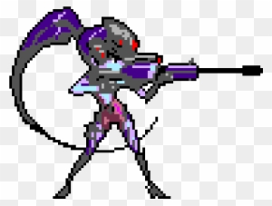 Widow Maker Overwatch Widowmaker Pixel Spray Free Transparent PNG