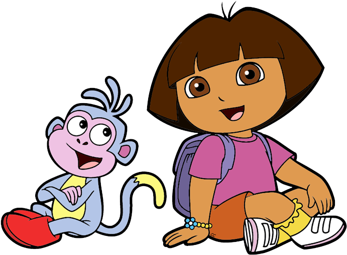 Dora The Explorer Clipart - (701x526) Png Clipart Download