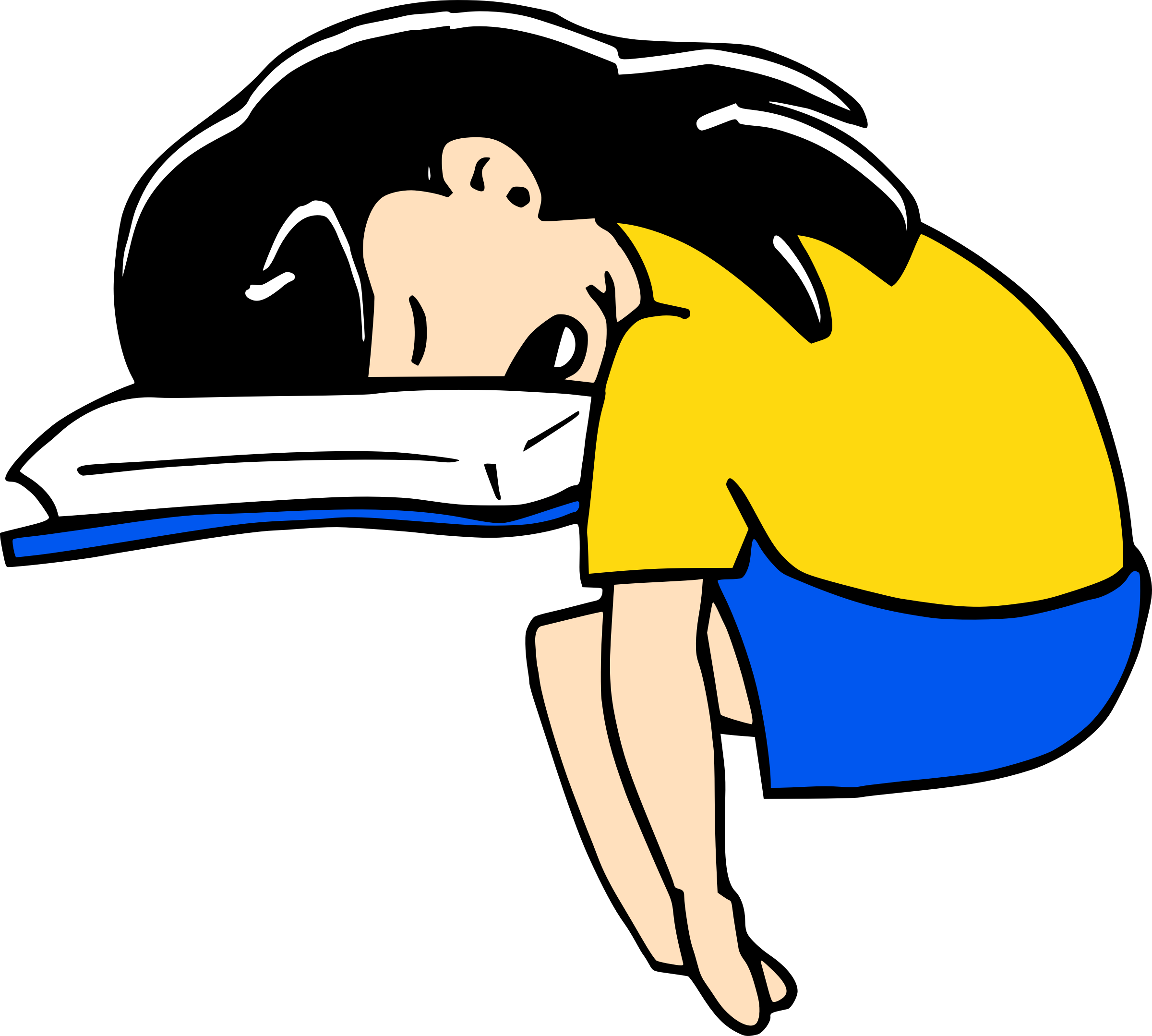 Student Sleep Class School Clip Art - Student Sleep Class School Clip Art.