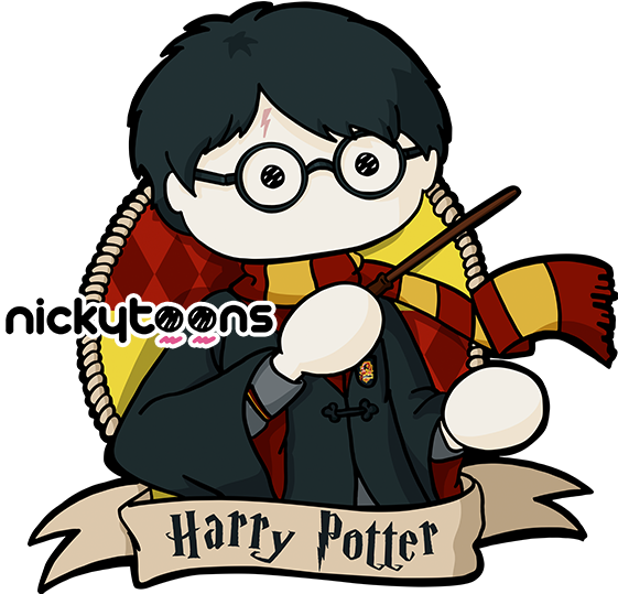 Harry Potter By Nickytoons - Harry Potter (literary Series) - (634x634 ...