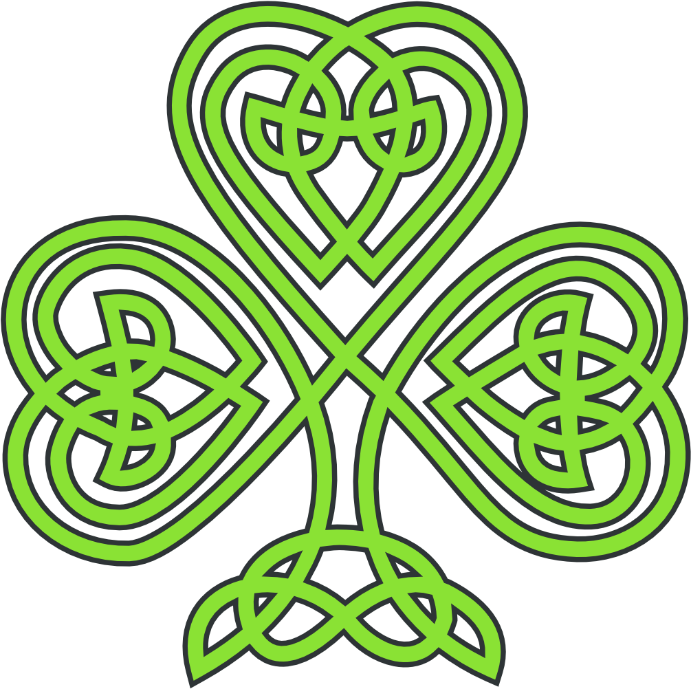 Saint Patrick S Day Clip Art - St Patricks Day Celtic - (1331x1331) Png ...