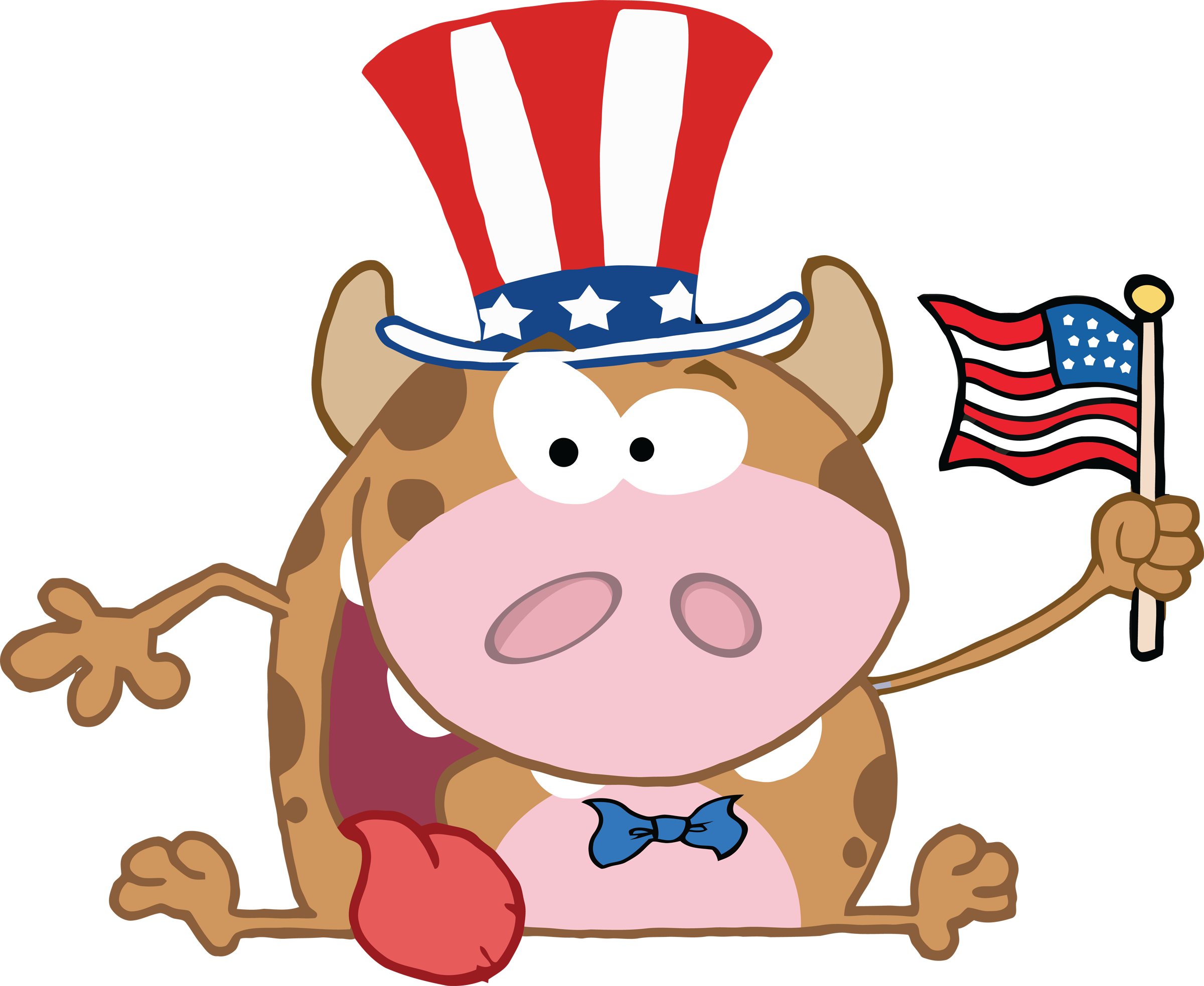 Free Independence Day Cartoons Clipart - American Cartoon Png ...