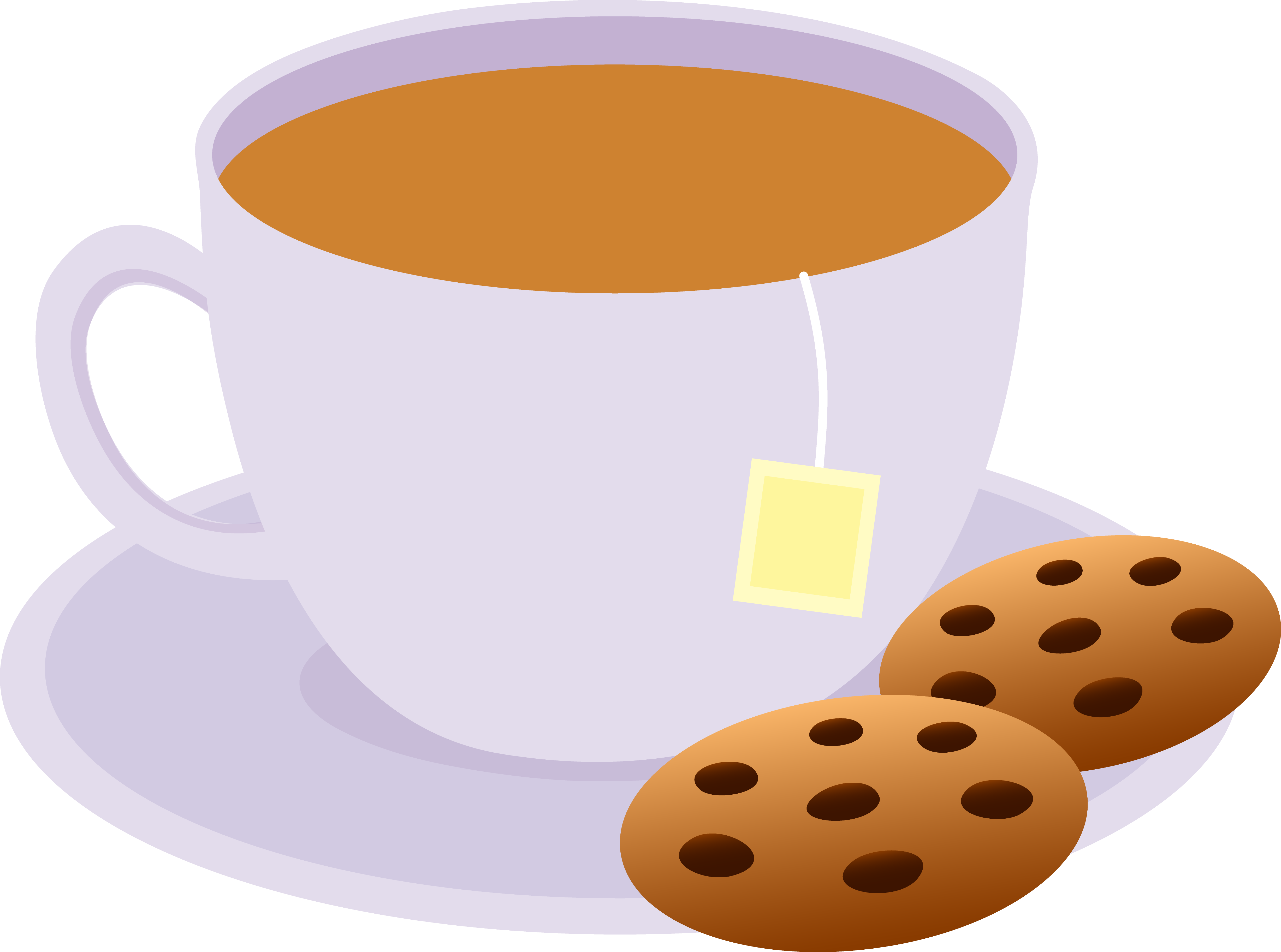 Tea Clipart Cup Tea Cookies Png - Portable Network Graphics ...