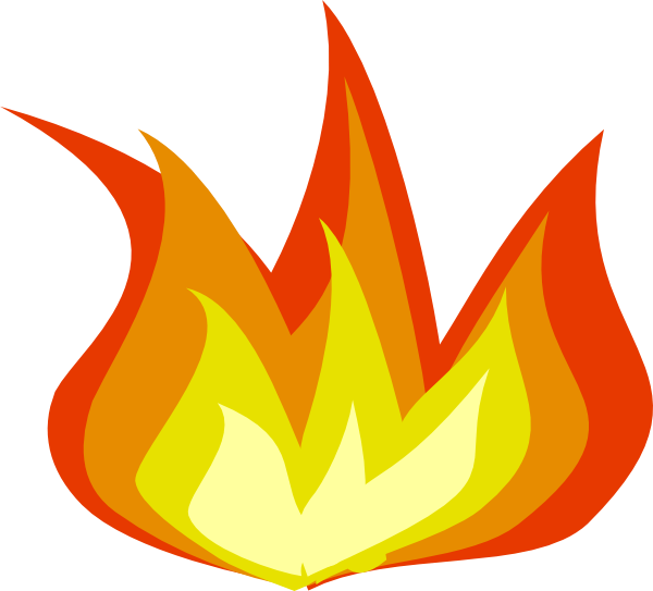 Animated Fire - Animated Fire - (600x543) Png Clipart Download