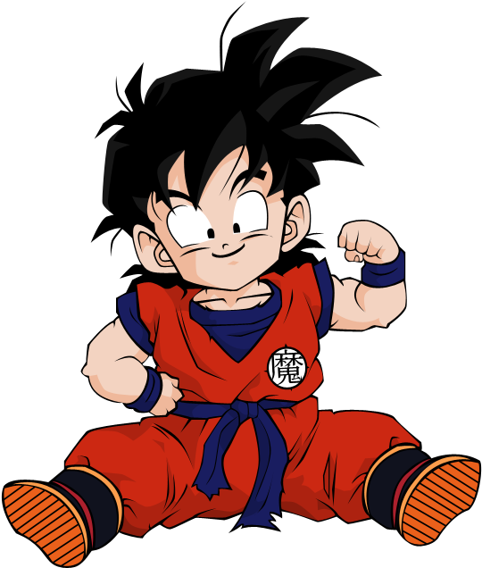 Dragon Ball Z Gohan Kid - Dragon Ball Z Little Gohan - (600x650) Png ...