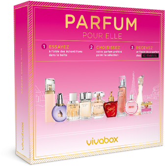 Laat je zien Hoopvol op tijd Parfum Pour Elle - Vivabox Cadeaubon Parfum Voor Haar - (520x455) Png  Clipart Download