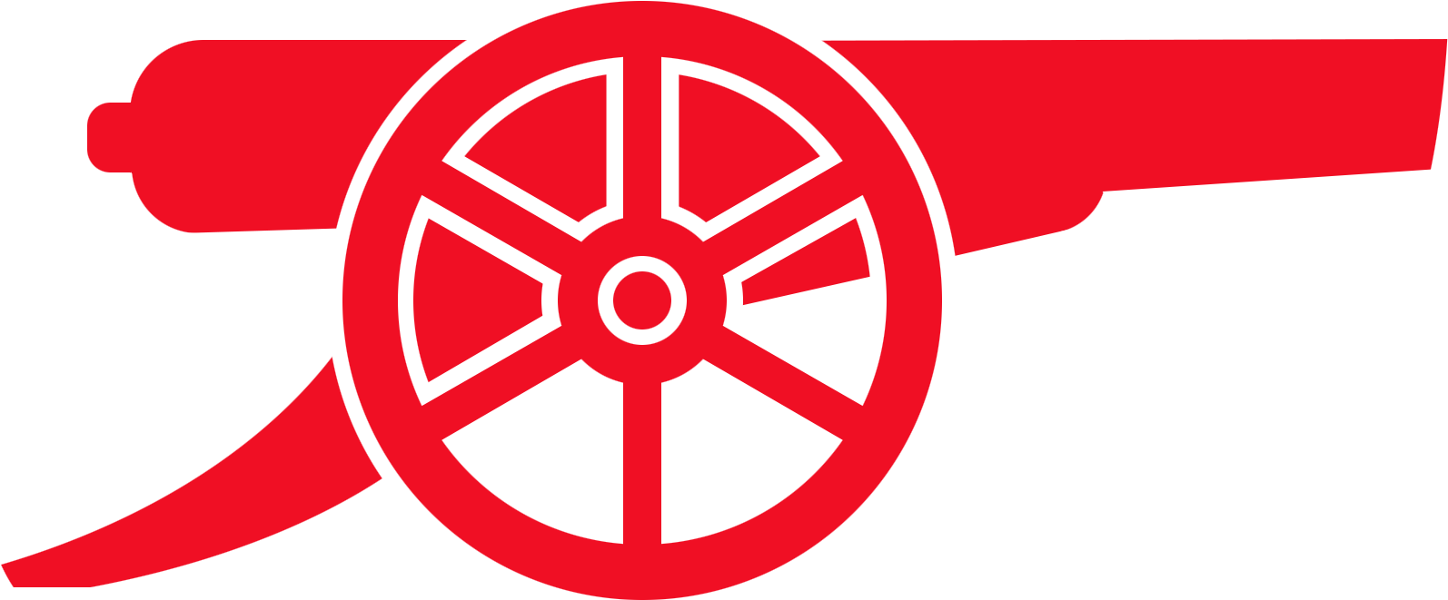 Arsenal Cannon Clipart - Arsenal Cannon Logo Png - (1796x929) Png