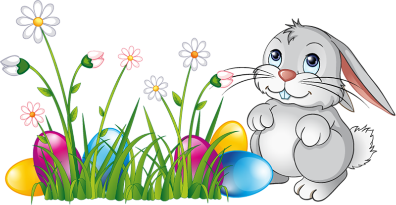 Easter Egg Easter Bunny Clip Art - Easter Egg Easter Bunny Clip Art (800x414)