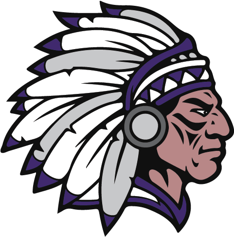 81317 - Shamokin Indian Logo - (500x500) Png Clipart Download