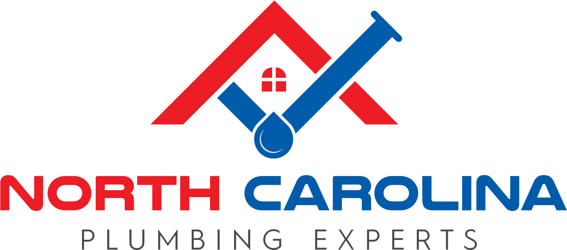 North Carolina Plumbing Experts Logo - Roof - (1848x820) Png Clipart ...