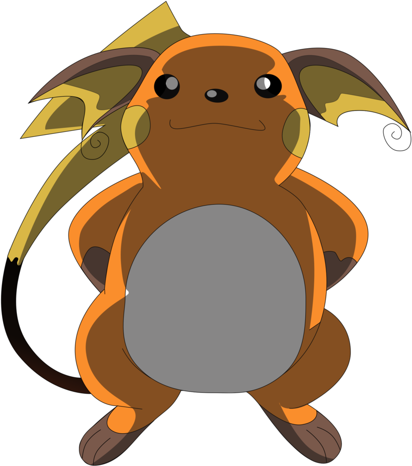 Raichu Png - (843x948) Png Clipart Download