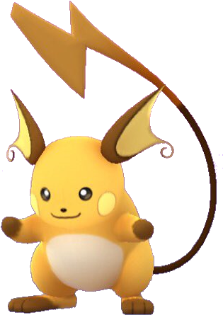 Raichu - (323x463) Png Clipart Download