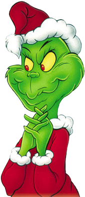 Come Visit The Grinch Grinch With Santa Hat 374x411 Png Clipart Download