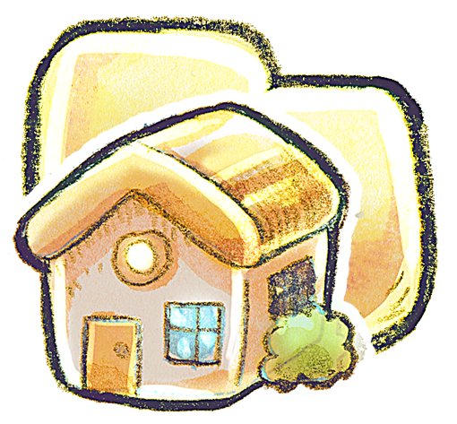 Home Icons Cartoon - Icon (512x512)