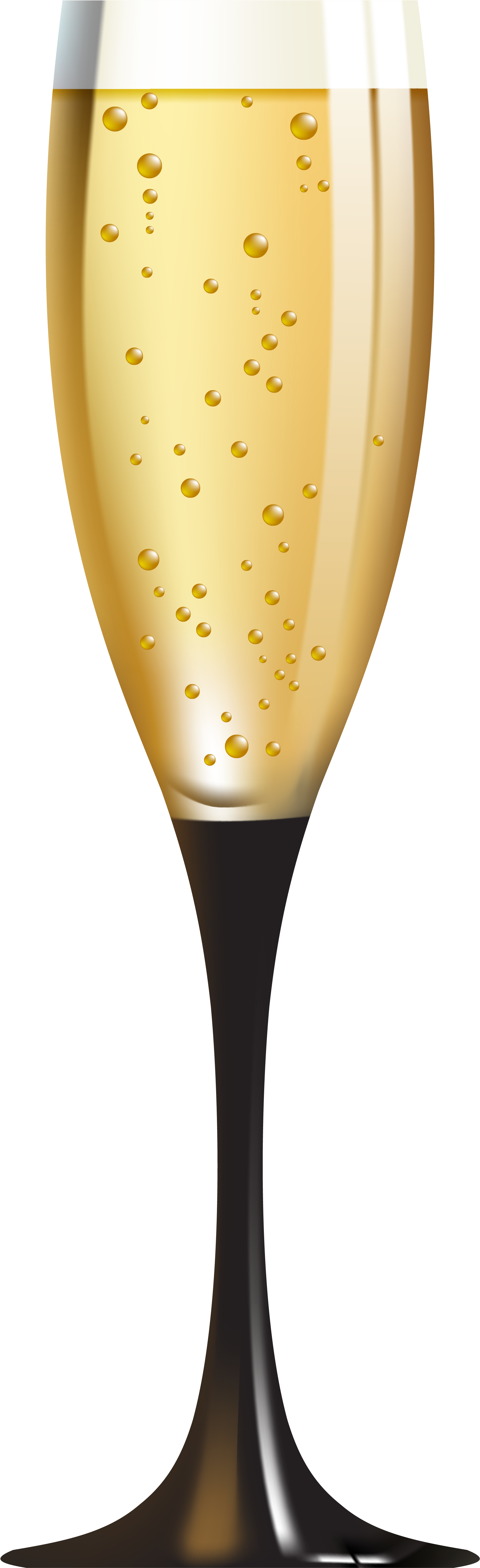 Champagne Png Images - Glass Of Champagne Png (2038x6201)