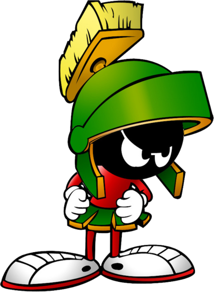 Share This Image Marvin The Martian 441x600 Png Clipart Download