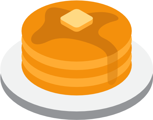 Pancake Free Icon - Pancake Svg - Full Size PNG Clipart Images Download