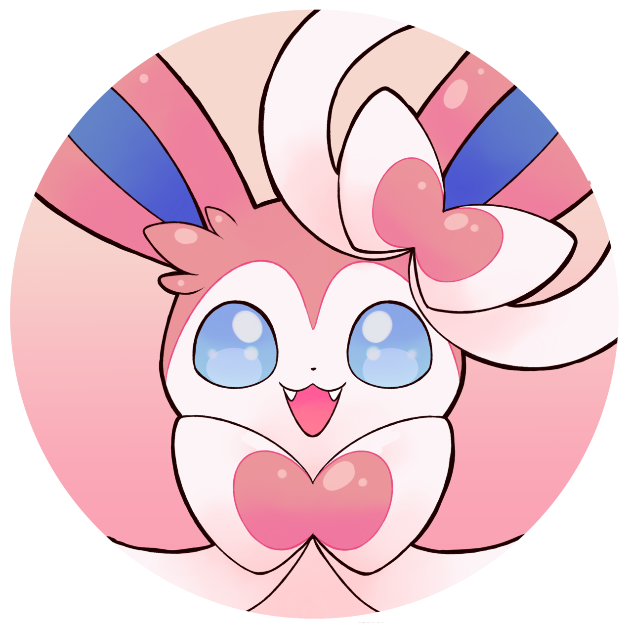 Покемон сильвеон. Иви и сильвеон. Сильвеон Чиби. Sylveon pokesona.