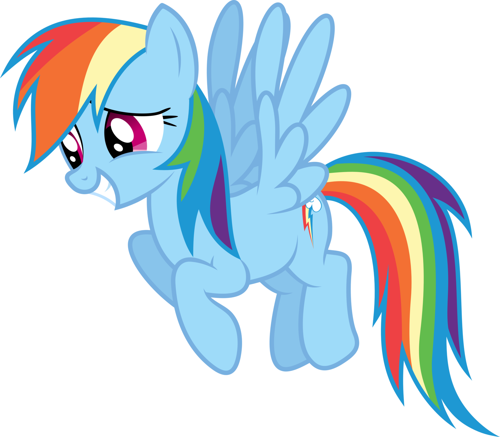 Mlp Fim Rainbow Dash - (1600x1400) Png Clipart Download