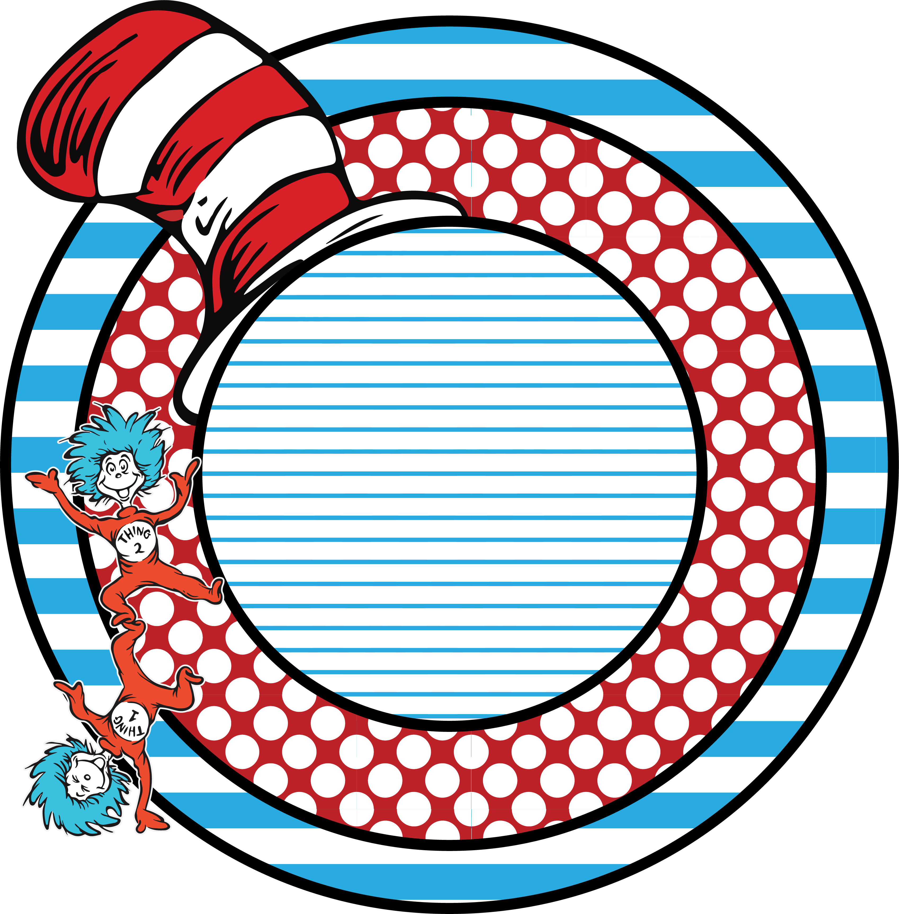 Seuss Reading Across America Day Transfers 炎 輪 フリー 素材 3395x3453 Png Clipart Download
