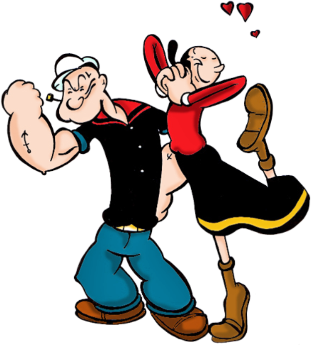 Popeye Popeye E Olivia Palito 3 Png - Popeye The Sailor Man.