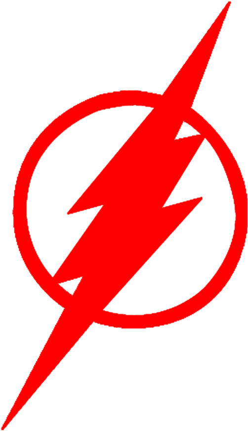 Stunning Ideas Red Lightning Bolt Logo - Flash Dc Comics Logo Png ...