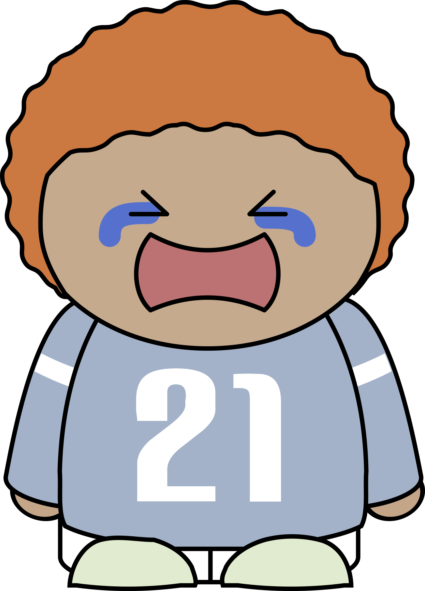 Character Is Upset Uzgun Cizgi Film Karakteri 1726x2400 Png Clipart Download