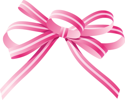 Pink Ribbon Cliparts - Vector (400x320)