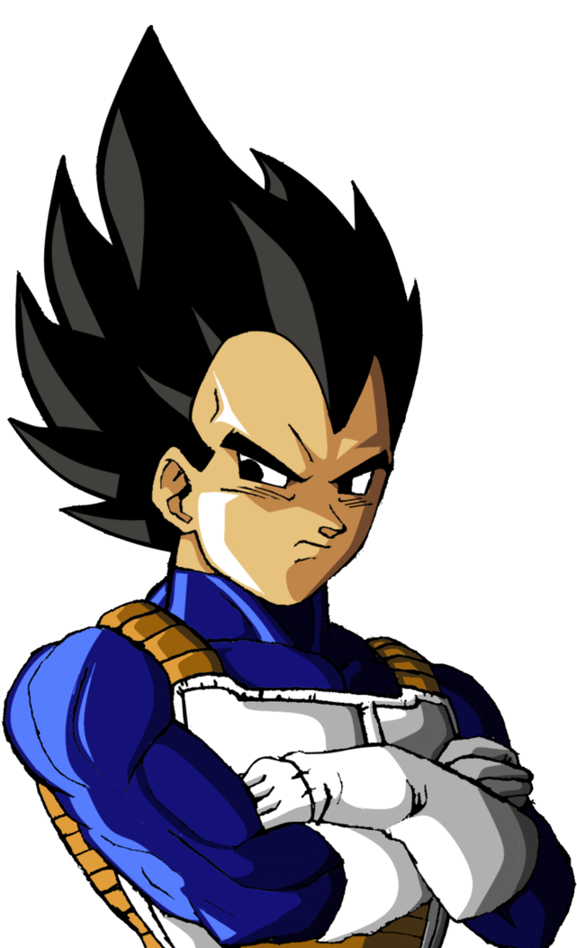 Vegeta By Teejee67 - Clipart Vegeta - (755x1058) Png Clipart Download