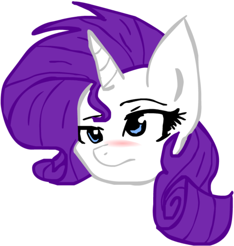 Drunk Rarity By Kuser77 - Cartoon - (900x636) Png Clipart Download